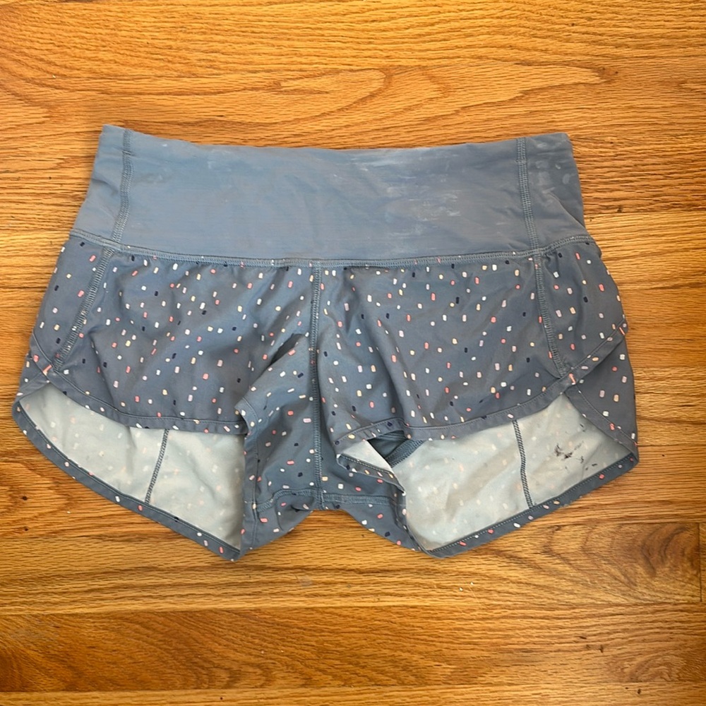 Lululemon speed short size 4